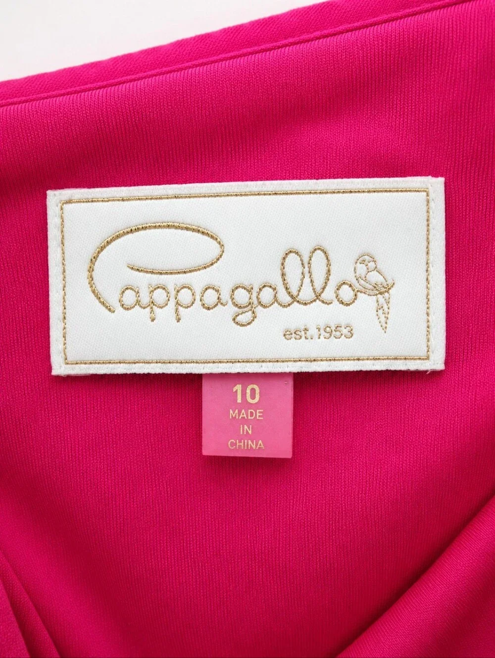 Pappagallo Women's Pink Sleeveless Shift Dress Size 10 - Picture 4 of 6